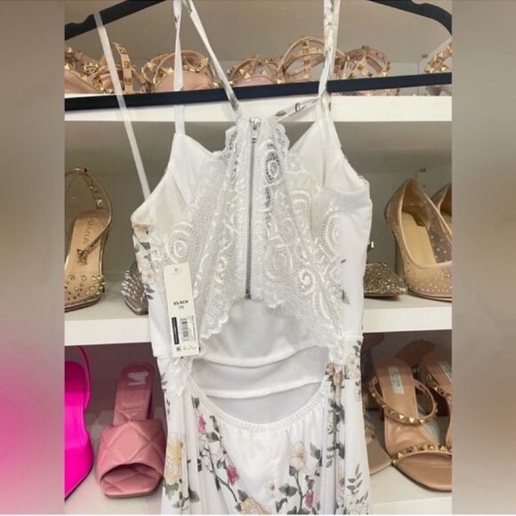 COPY - NWT Backless high low floral causal dress Size XS - Picture 3 of 11